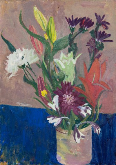 Letnie kwiaty, 2016 (olej na płótnie) autorstwa Megan Williamson