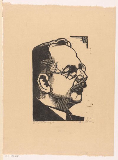 Portret Jana van den Tempel (oryginalny tytuł na obiekcie) autorstwa Meijer Bleekrode (signed by artist)