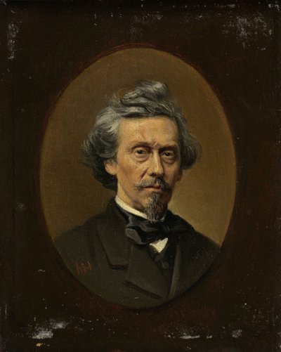 Petrus Franciscus Greive (1811-72), malarz autorstwa Meijer Isaäc de Haan