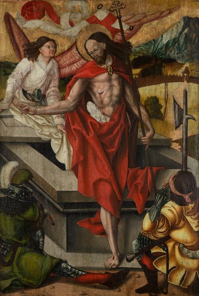 zmartwychwstanie Chrystusa autorstwa Meister des Christophorus mit dem Teufel