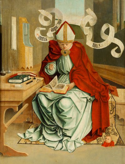 Święty Augustyn autorstwa Meister von Mondsee