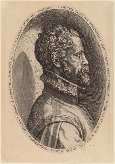 Hubert Goltzius autorstwa Melchior Lorch