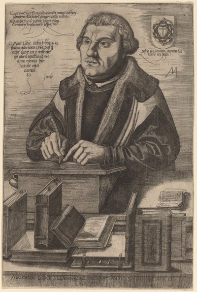 Marcin Luther autorstwa Melchior Lorch