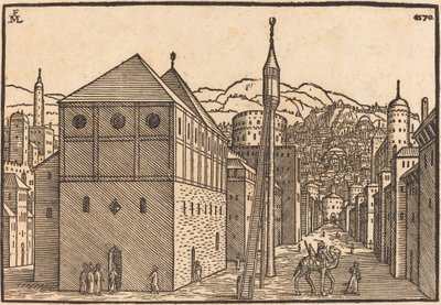 Tureckie Miasto autorstwa Melchior Lorch