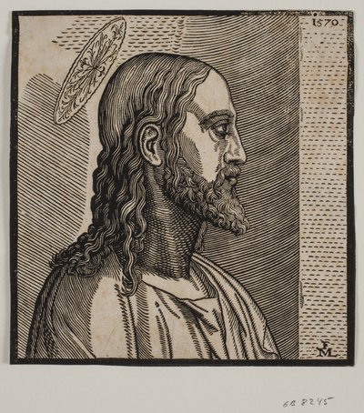 Portret Chrystusa autorstwa Melchior Lorck
