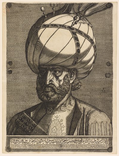 Portret ambasadora perskiego Ismaela autorstwa Melchior Lorck
