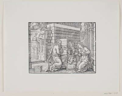 Narodzenie Chrystusa autorstwa Melchior Lorck