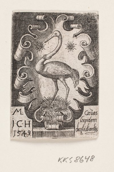 Dźwig autorstwa Melchior Lorck