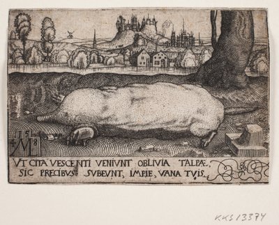 Kret autorstwa Melchior Lorck