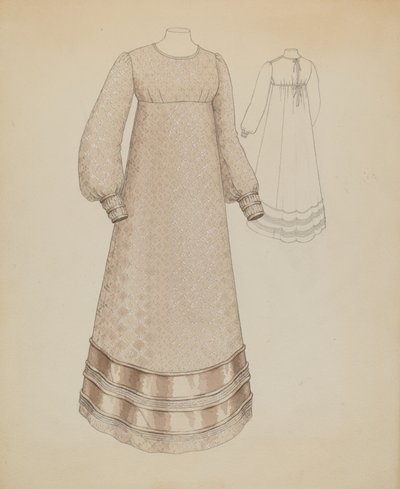 Sukienka, ok. 1936. autorstwa Melita Hofmann