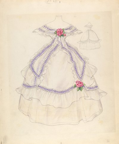 Sukienka, ok. 1937. autorstwa Melita Hofmann