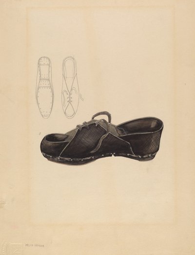 Drewniak damski, ok. 1900 r. 1936. autorstwa Melita Hofmann