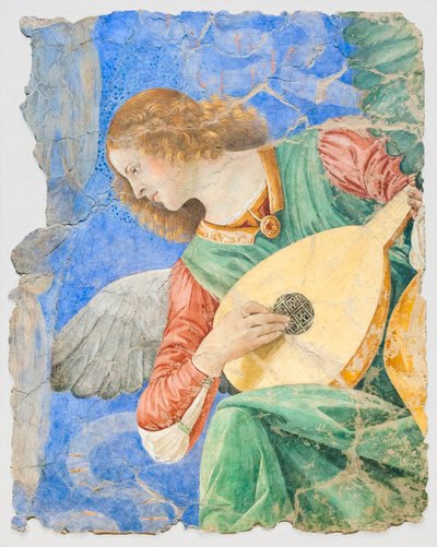 Anioły muzykujące, około 1480 r autorstwa Melozzo da Forli