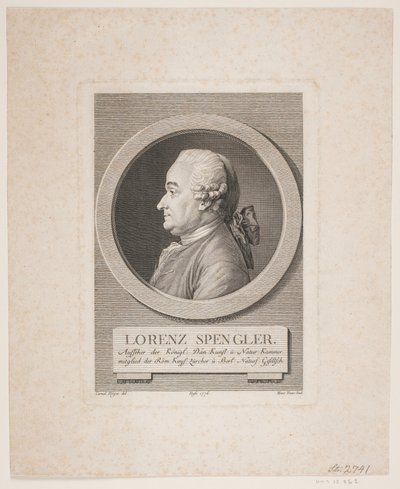 Lorenz Spengler autorstwa Meno Haas