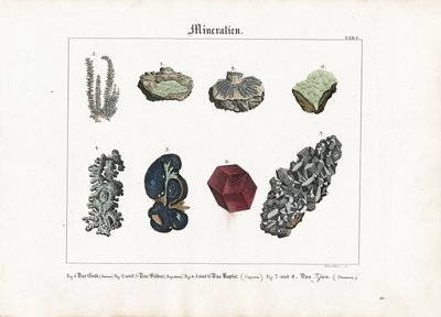 Metaliczne minerały i kryształy autorstwa Meno Haas