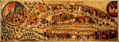 Błogosławiona bądź Hostia Króla Niebios, 1550s autorstwa Metropolitan of Moscow Athanasius