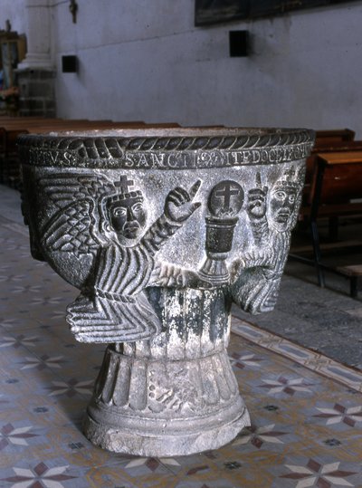 Chrzcielnica autorstwa Mexican School