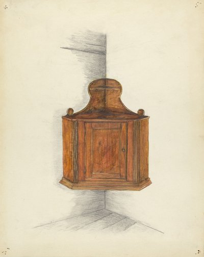 Szafka Narożna 1953. autorstwa Meyer Goldbaum