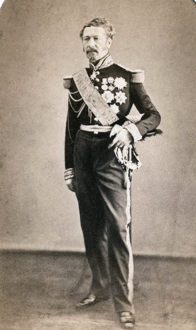 Portret marszałka Niela (1802-1869) Fot. Mayer i Pierson autorstwa Meyer and Pierson