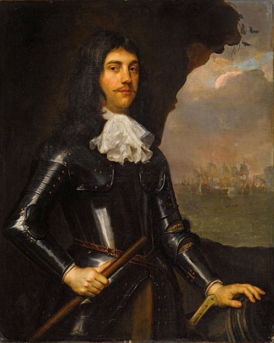 Portret admirała Cornelisa Maartenszoon Tromp 1629-1691. autorstwa Meyssens