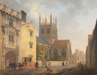 Merton College, Oksford autorstwa Michael Rooker