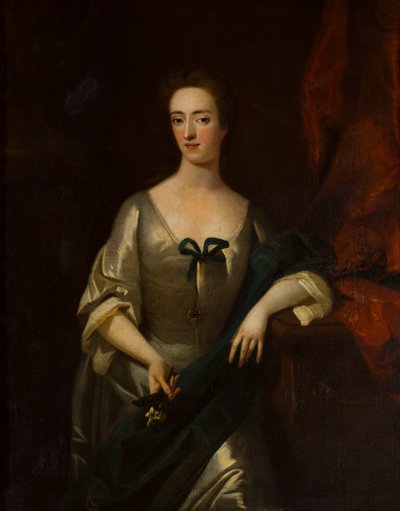 Portret Charlotte Lady Myddelton (1679-1731), c.1699-1731 (olej na płótnie) autorstwa Michael (circle of) Dahl