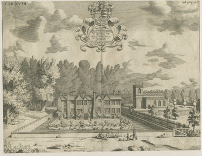 Sala Okeover: grawerowanie, nd [1653 - 1686] autorstwa Michael Burghers