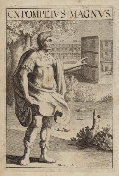 Pompejusz Wielki, rzymski mąż stanu i żołnierz autorstwa Michael Burghers