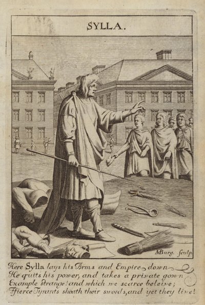 Sulla, rzymski generał i mąż stanu autorstwa Michael Burghers