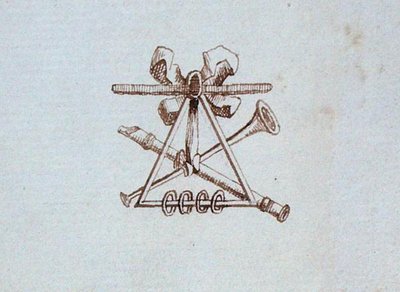 Rysunek z notatnika Michaela Faradaya (pióro i atrament na papierze) autorstwa Michael Faraday
