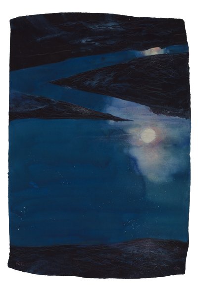Księżyc w porcie II autorstwa Michael Frith