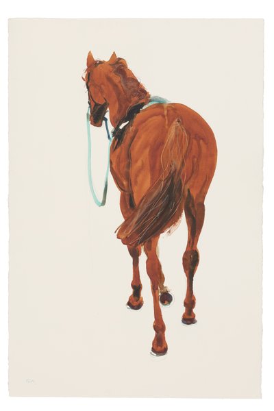 Bez tytułu, 2018 (akwarela na papierze) autorstwa Michael Frith