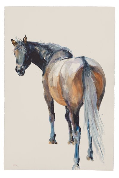 Bez tytułu, 2018 (akwarela na papierze) autorstwa Michael Frith