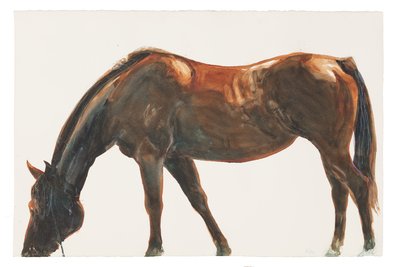 Bez tytułu, 2018 (akwarela na papierze) autorstwa Michael Frith