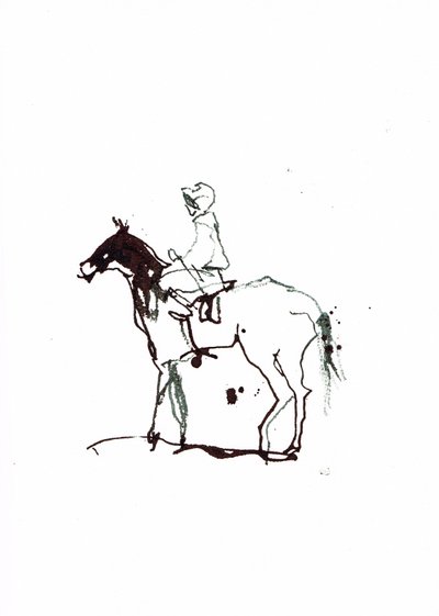 Bez tytułu, 2018 (akwarela na papierze) autorstwa Michael Frith