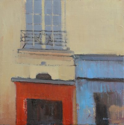Kolory Paryża, 2016 (olej na płótnie) autorstwa Michael G. Clark
