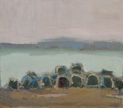 Creels, Mull, 2017 (olej na płótnie) autorstwa Michael G. Clark