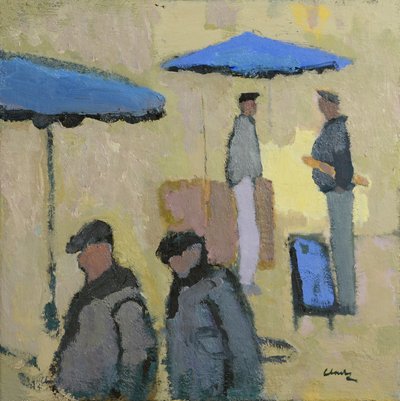 Wtorek to dzień targowy, 2016 (olej na płótnie) autorstwa Michael G. Clark