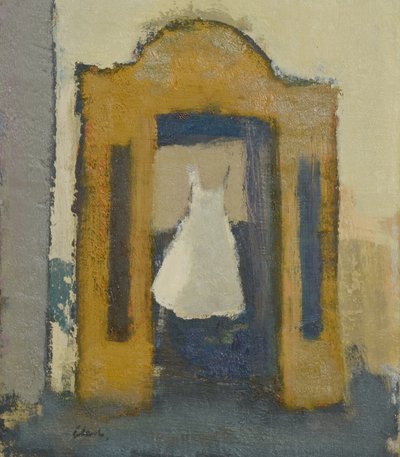 Suknia ślubna Turyn, 2017 (olej na płótnie) autorstwa Michael G. Clark