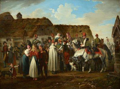 Kwaterowanie huzarów autorstwa Michael Neder