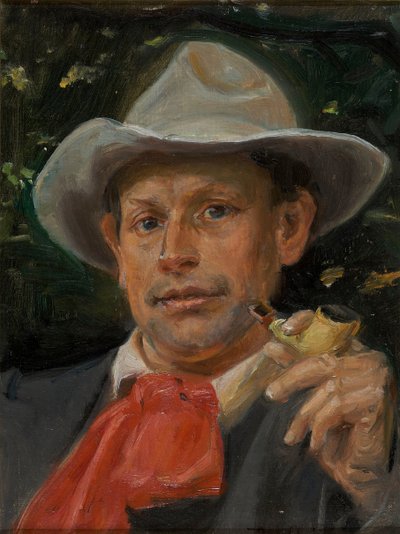 Portret Martina Andersena Nexø autorstwa Michael Peter Ancher