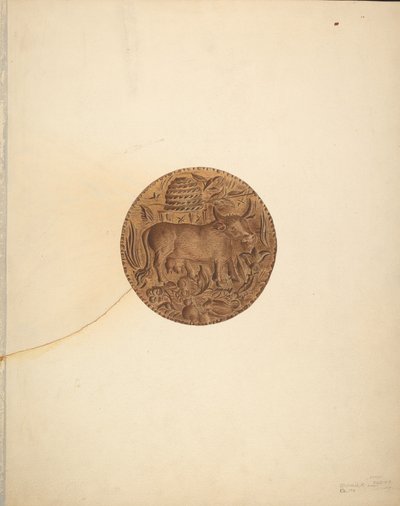 Forma masła, 1940. autorstwa Michael Riccitelli