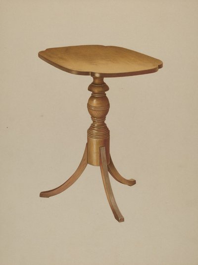 Stół, 1935-1942. autorstwa Michael Riccitelli