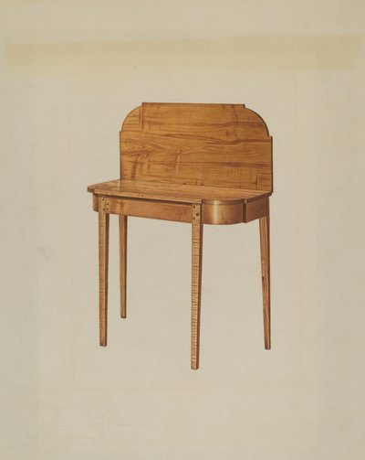 Stół ścienny, ok. 1938. autorstwa Michael Riccitelli