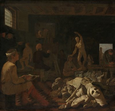 Pracownia Malarska autorstwa Michael Sweerts
