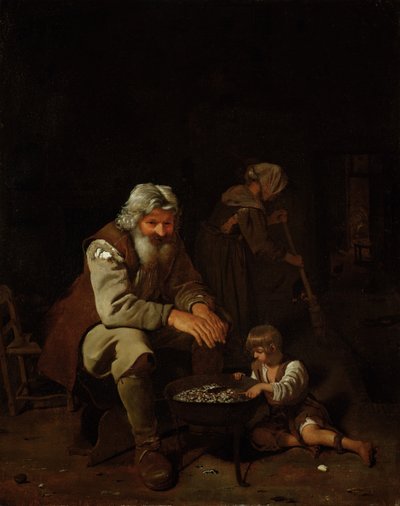 Alegoria zimy autorstwa Michael Sweerts