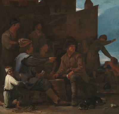 Gracze w karty autorstwa Michael Sweerts