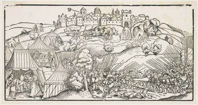 Judyta i Holofernes, 1493 autorstwa Michael Wolgemut