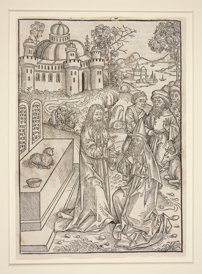 Strona od Stephana Fridolina, Skarbnika (Norymberga: Anton Koberger, 1491) autorstwa Michael Wolgemut