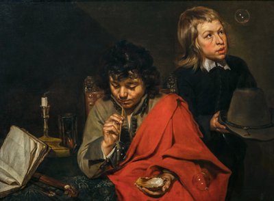 Chłopcy puszczający bańki, ok. 1640 (olej na płótnie) autorstwa Michaelina Wautier